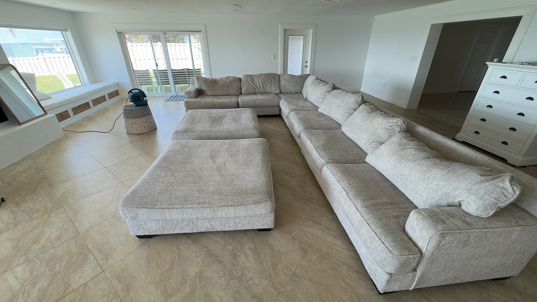 Upholstery Cleaning, Cocoa Beach, Florida.